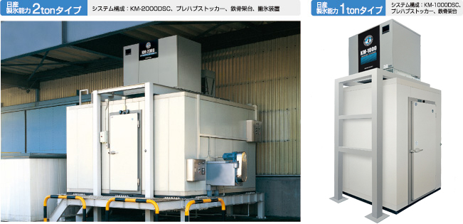 日産製氷能力2tonタイプ1tonタイプ