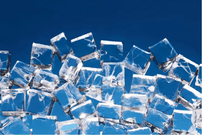 ハーフキューブアイス