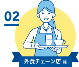 外食チェーン店 様