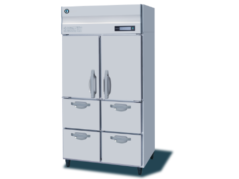 ドロワー組み合わせ自然冷媒冷凍冷蔵庫