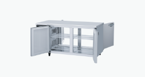 パススルーテーブル型自然冷媒冷凍冷蔵庫