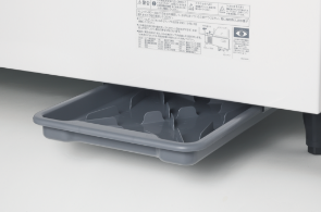 排水処理を軽減させる除霜水強制蒸発式