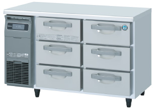テーブル形冷凍冷蔵庫(コールドテーブル) 業務用ドロワー冷蔵庫 RT-120DNCG | 業務用の厨房機器ならホシザキ株式会社