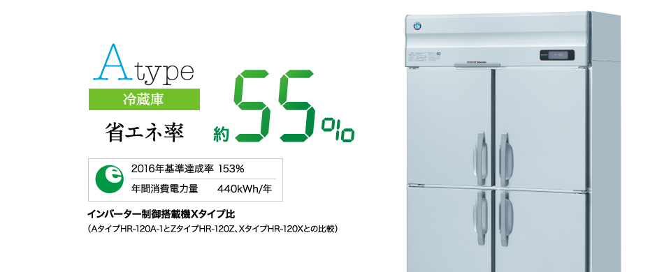 日本製】 '18年製 ホシザキ 業務用冷蔵庫 HR-120A 単相100V