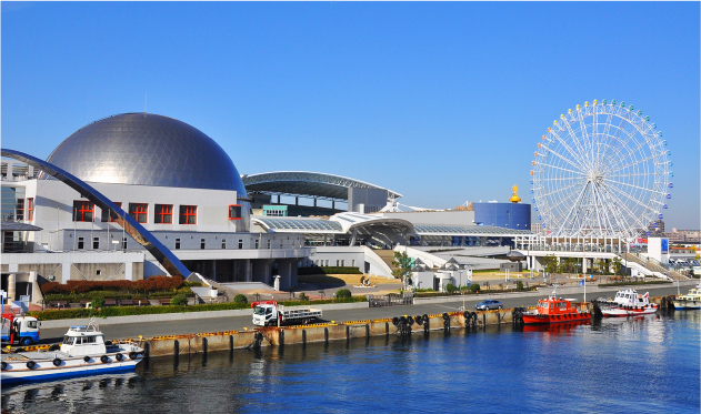 海を渡る旅、時代を超える旅をテーマにした日本最大級の水族館