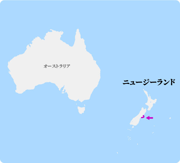 ハネジロペンギンの繁殖地