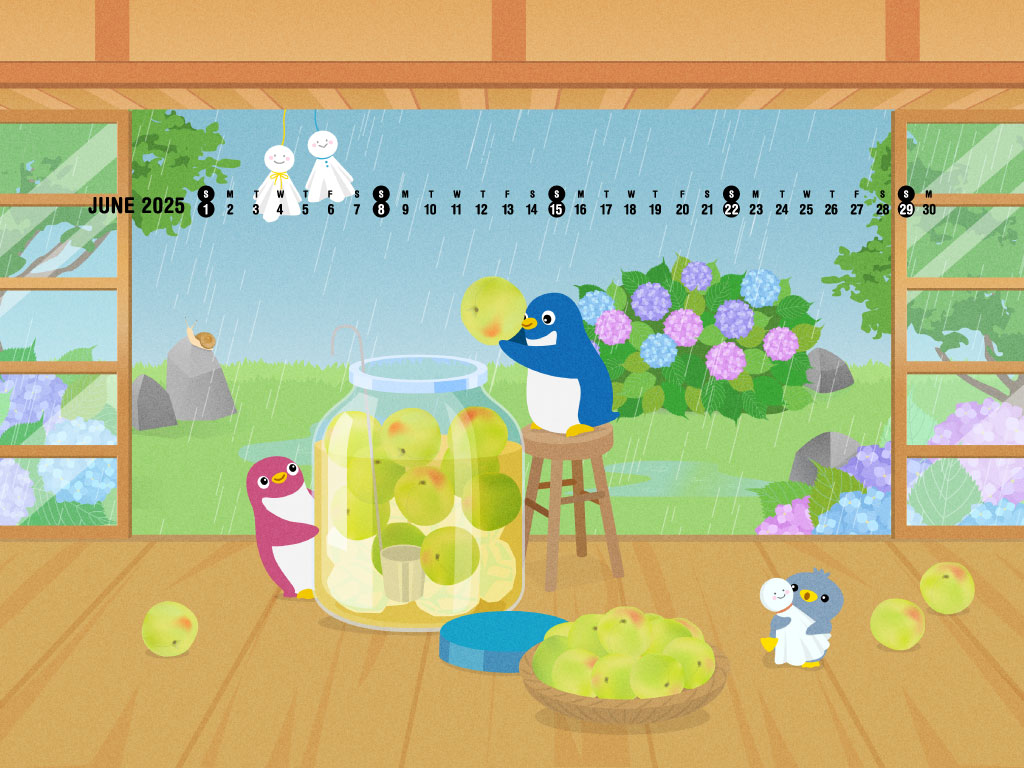 ペンギン壁紙を掲載しました！
