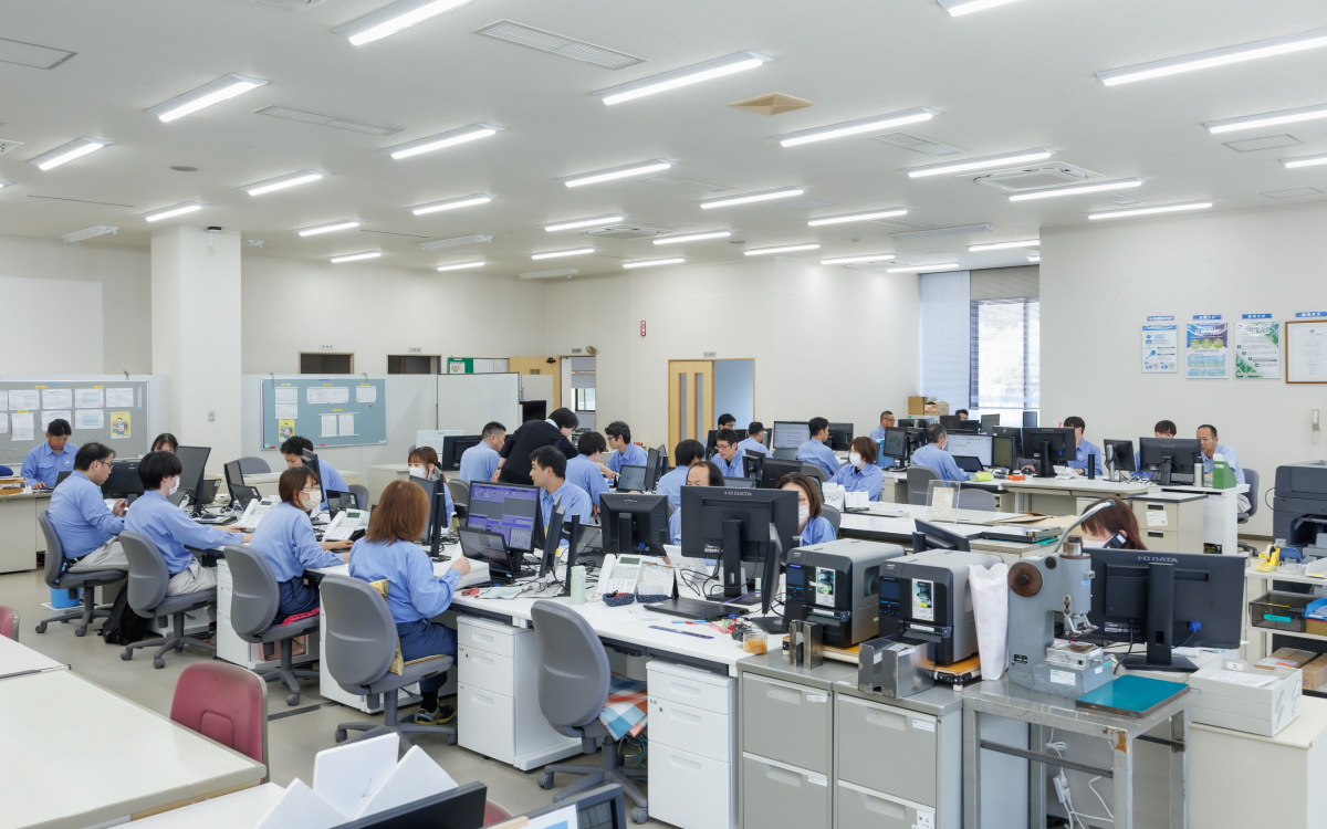 島根工場：事務フロア