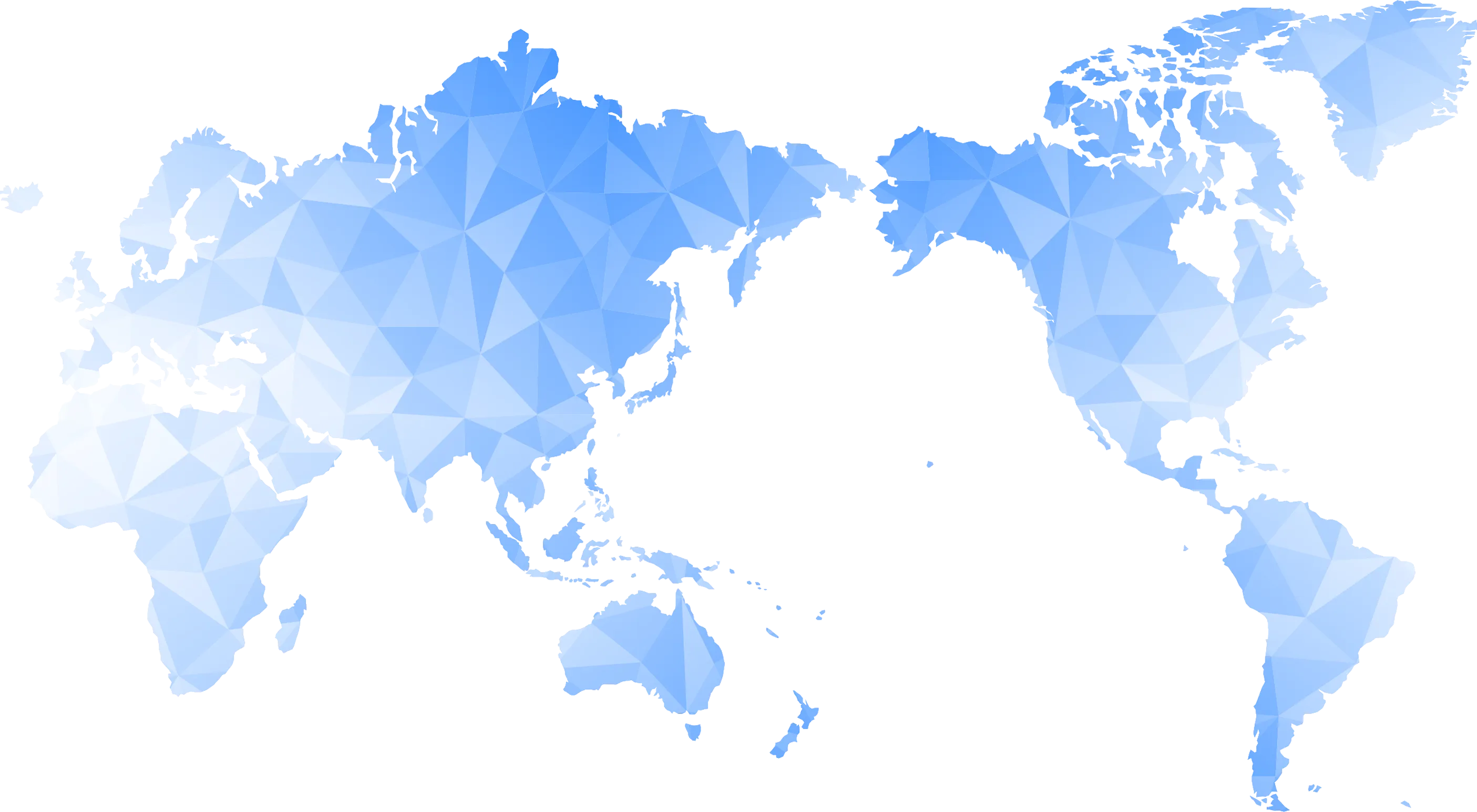 ホシザキが展開する世界地図