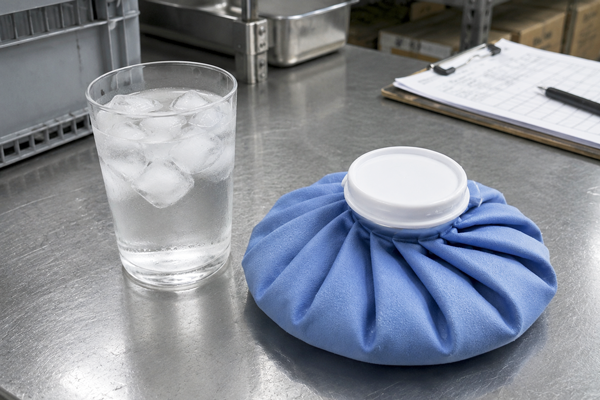 氷水と氷枕